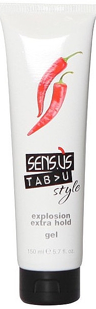 Моделирующий гель для волос сильной фиксации - Sensus Tabu Explosion Extra Hold Gel — фото N1