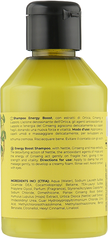 Шампунь для волосся - Bcosi Energy Boost Shampoo — фото N2