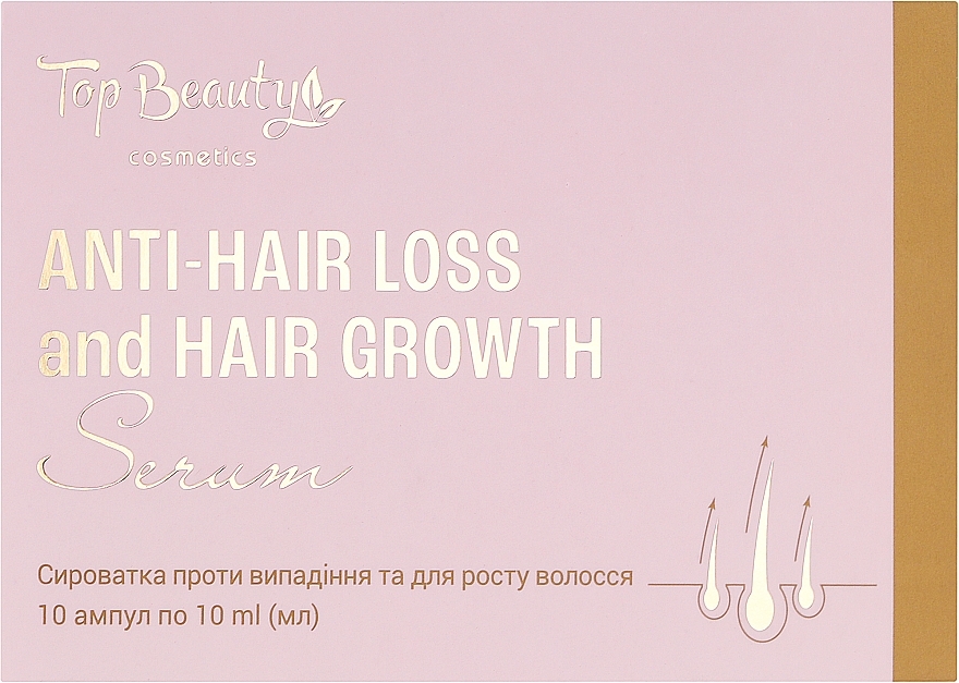 Сыворотка против выпадения и для роста волос - Top Beauty Anti-Hair Loss and Hair Growth Serum — фото N1