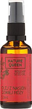 Косметична олія шипшини - Nature Queen Rosehip Seed Oil — фото N3