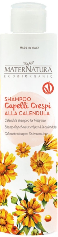 Шампунь для кучерявого волосся з календулою - MaterNatura Shampoo with Calendula — фото N1