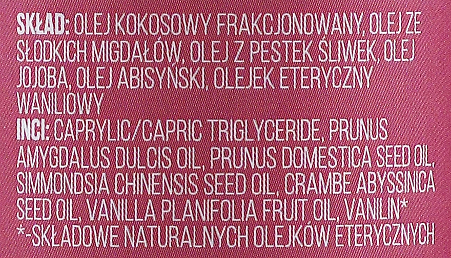 Олія для тіла "Слива і ваніль" - Cztery Szpaki — фото N2