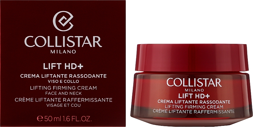 Підтягувальний крем для обличчя та шиї - Collistar Lift HD+ Lifting Firming Cream — фото N2