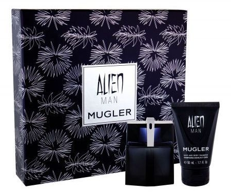 Mugler Alien Man Gift Set - Подарочный набор (edt/50ml + b/shm/50ml) — фото N1