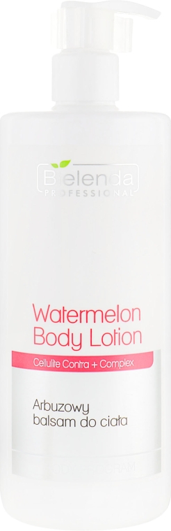 Кавуновий бальзам для тіла  - Bielenda Professional Body Program Watermelon Body Lotion — фото N1