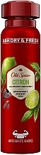 Аерозольний дезодорант - Old Spice Citron Dezodorant Spray — фото N4