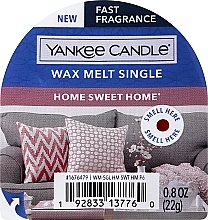 Духи, Парфюмерия, косметика Ароматический воск - Yankee Candle Home Sweet Home Wax Melt Single
