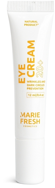 Крем для кожи вокруг глаз для предотвращения появления морщин и темных кругов 20+ - Marie Fresh Cosmetics Eye Cream