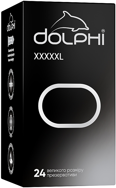 Презервативы "XXXXXL" - Dolphi — фото N9