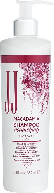 Питательный шампунь с маслом макадамии - JJ Macadamia Shampoo Nourishing — фото N1