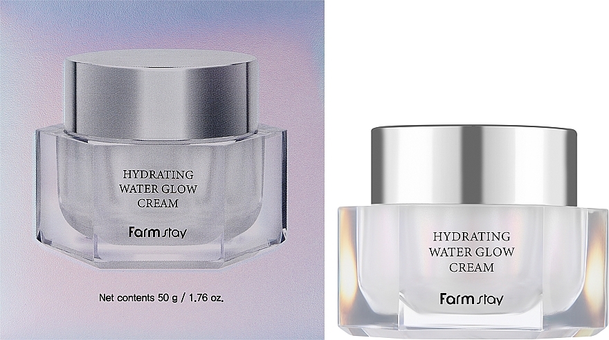 Зволожувальний крем для обличчя - FarmStay Hydrating Water Glow Cream — фото N2