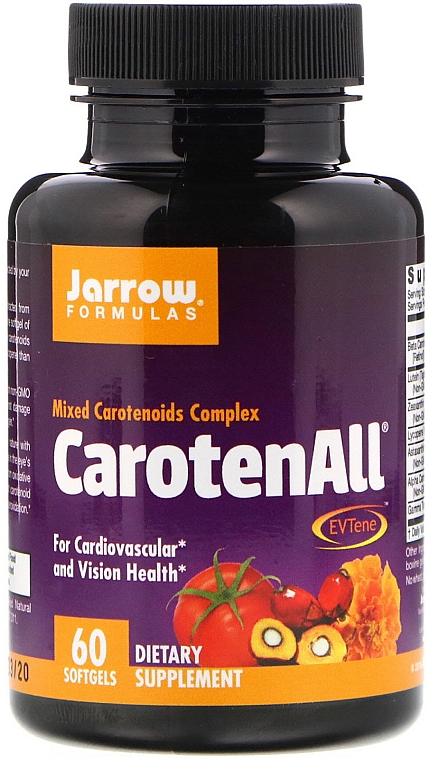 Пищевая добавка - Jarrow Formulas CarotenALL — фото N1