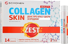 Харчова добавка "Бьюті Колаген Скін" для підтримки природної краси шкіри, волосся та нігтів - ZEST Beauty Collagen Skin — фото N1