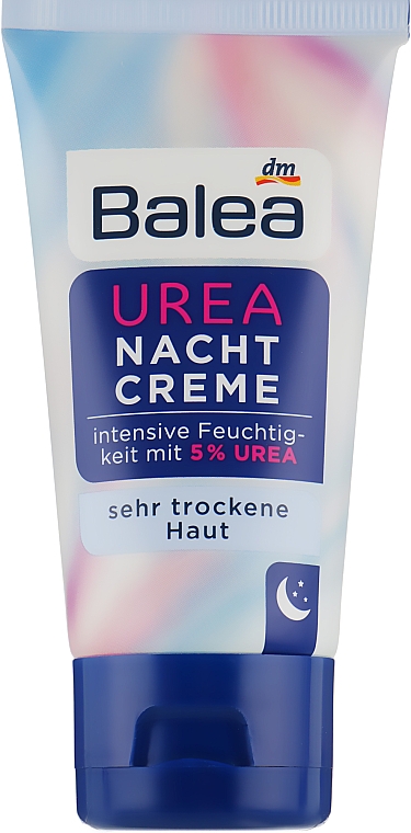 Нічний крем для обличчя з косметичною сечовиною - Balea Night Cream Urea — фото N3
