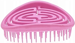 Парфумерія, косметика Овальна щітка для випрямлення волосся, рожева - Beautifly Brush