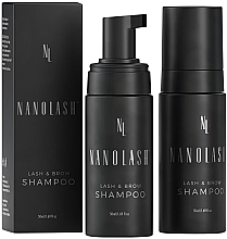 Парфумерія, косметика Шампунь для вій і брів - Nanolash Lash & Brow Shampoo