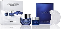 Набор - Sensai Cellular Performance Extra Intensive Eye Cream Limited Edition (eye/cr/15ml + eye/patch/6ml + mask/15ml) — фото N1