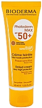 Духи, Парфюмерия, косметика Солнцезащитный крем для лица - Bioderma Photoderm Max Tinted Cream SPF50+