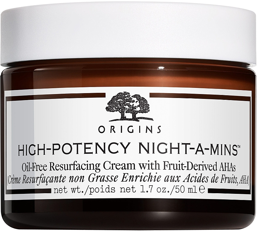 Обновляющий ночной крем для лица - Origins High Potency Night-A-Mins Oil-Free Resurfacing Cream with Fruit-Derived AHAs
