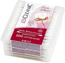 Ватные палочки в коробке - Cleanic Pure Effect Cotton Buds — фото N2