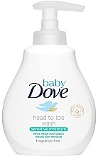 Духи, Парфюмерия, косметика Гель-шампунь для детей - Dove Baby Sensitive Moisture Head to Toe Wash