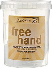 Парфумерія, косметика Порошок для освітлення волосся "Вільні руки" - Black Professional Bleaching Powder For Free-Hand