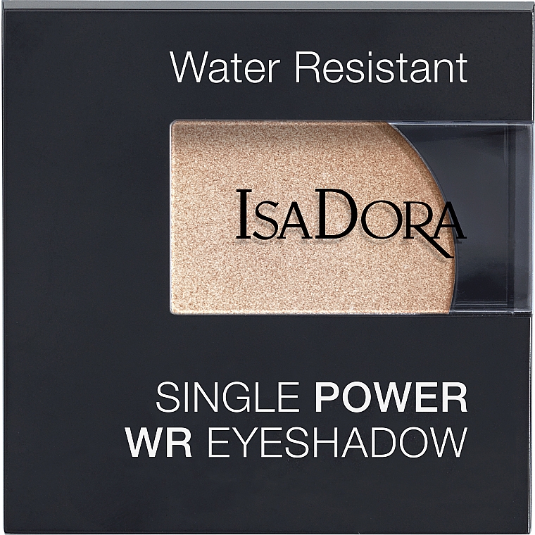 Тени для век - IsaDora Single Power WR Eyeshadow — фото N1