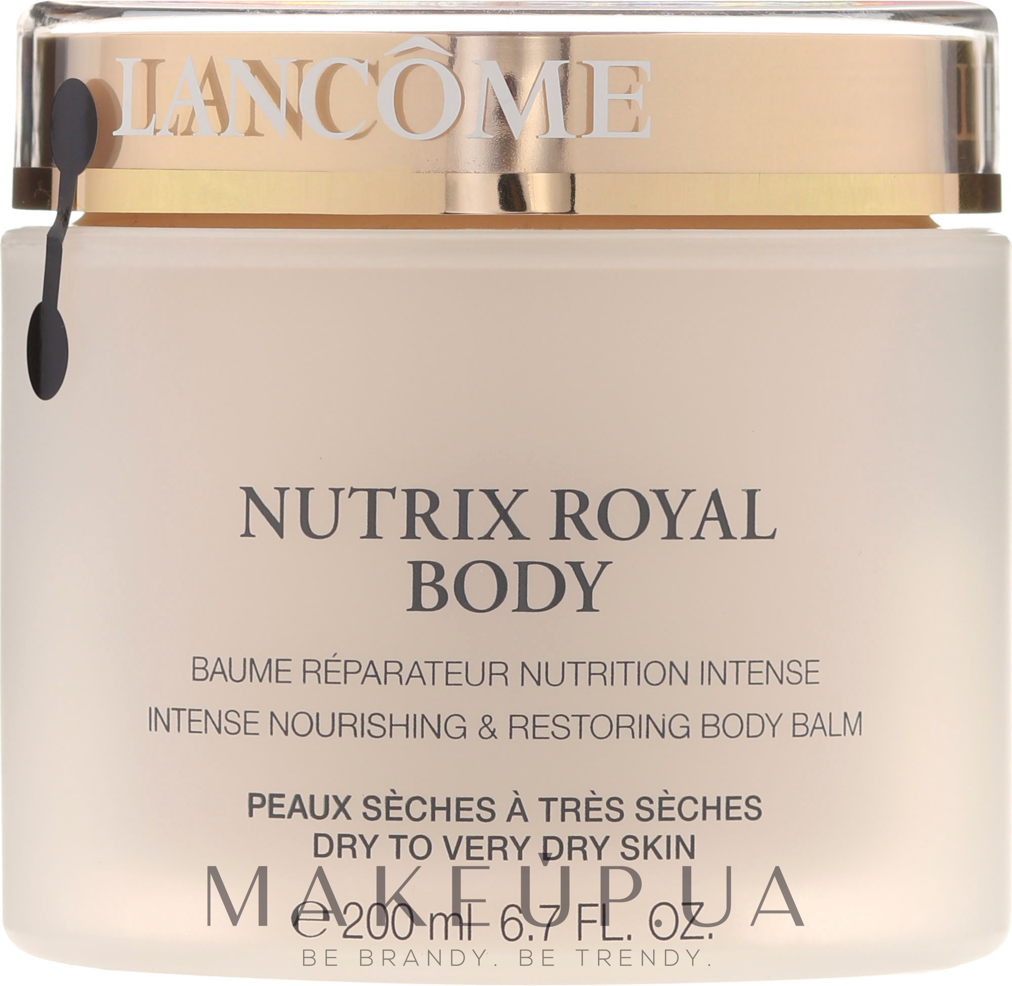 Живильний крем для тіла, для сухої та дуже сухої шкіри - Lancome Nutrix Royal Body Intense Nourishing & Restoring Body Butter — фото 200ml