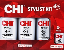 Парфумерія, косметика Набір - CHI Stylist Kit (shm/355ml + cond/355ml + mist/355ml + silk/59ml) *