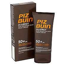 Солнцезащитный крем для лица - Piz Buin Allergy Face Cream SPF50 — фото N1