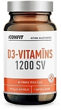 Парфумерія, косметика Харчова добавка "Вітамін D3", 1200SV - Iconfit Vitamin D3 1200SV