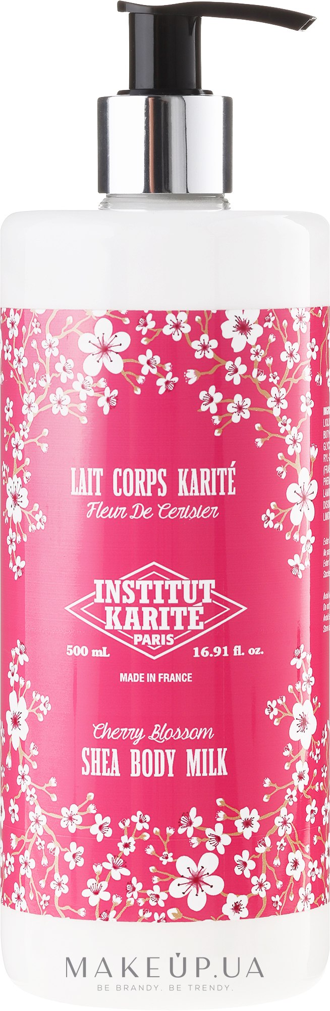 Молочко для тіла - Institut Karite Cherry Blossom Collection Shea Body Milk — фото 500ml