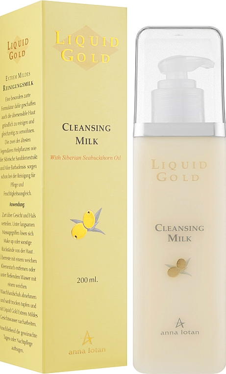 Молочко очищающее - Anna Lotan Liquid Gold Cleansing Milk — фото N2