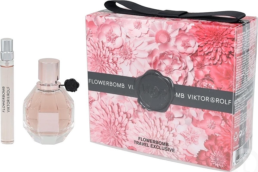 Viktor & Rolf Flowerbomb - Набор (edp/50ml + edp/10ml) — фото N2