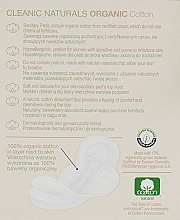 Прокладки ночные с органическим хлопком, 10 шт - Cleanic Naturals Organic Cotton Night — фото N2