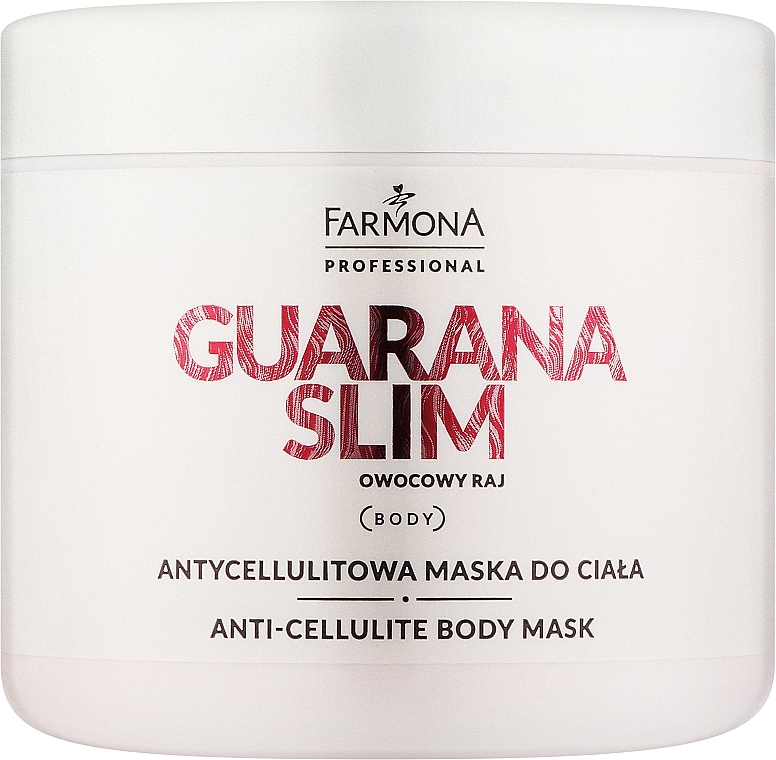 Питательная маска для тела с ароматом личи - Farmona Professional Guarana Slim Anti-Cellulite Body Mask  — фото N1