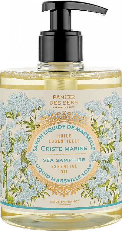 Марсельське рідке мило "Критмій" - Panier Des Sens Sea Samphire Liquid Marseille Soap — фото N1