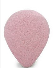 Парфумерія, косметика Спонж для вмивання "Крапля", з рожевою глиною - Bebevisa Konjac Sponge
