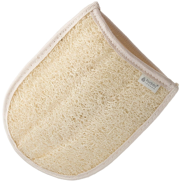 Массажная рукавица из люфы и хлопка - Hydrea London Organic Egyptian Loofah SPA Mitt — фото N2