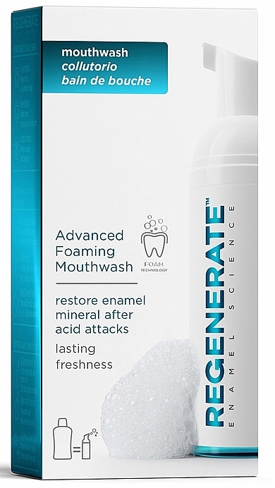 Пена для полоскания рта - Regenerate Advanced Foaming Mouthwash — фото N1