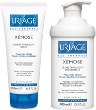 Духи, Парфюмерия, косметика Набор - Uriage Xemose (cr/400ml + gel/50ml)