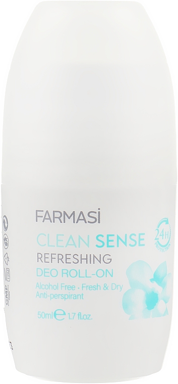 Дезодорант шариковый - Farmasi Clean Sense Refreshing Deo Roll-on