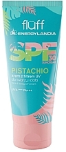 Парфумерія, косметика Сонцезахисний крем для обличчя й тіла з SPF30 PA ++++ "Pistachio" - Fluff Sunscreen Cream SPF30 PA +++