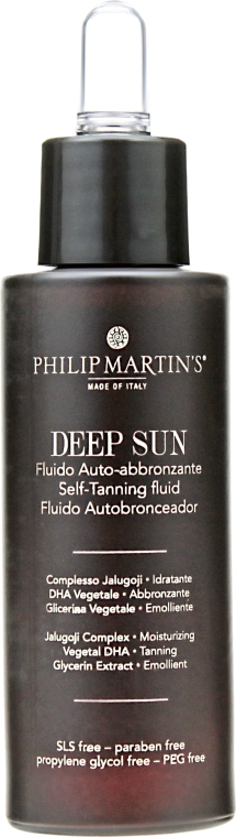 Флюид-автозагар для лица - Philip Martin's Deep Sun — фото N2