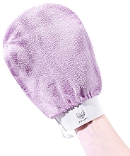 Парфумерія, косметика Рукавичка-скраб для душу, фіолетова - Praimy Body Wash Scrub Glove for Deep Exfoliation Purple