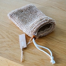 Мішечок для мила зі 100% джуту - Najel Soap Bag — фото N3