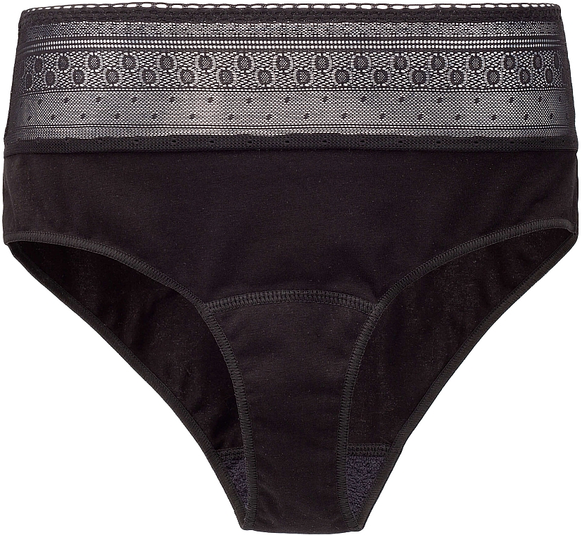 Труси жіночі менструальні "Олівія", чорні - BNB — фото N4