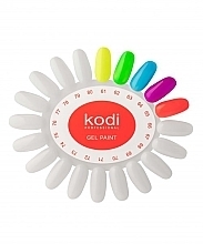 Палітра "Ромашка" для гель-фарб, 4 шт. - Kodi Professional — фото N4