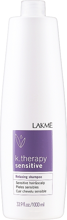 Шампунь для чувствительной кожи головы - Lakme K.Therapy Sensitive Relaxing Shampoo — фото N3