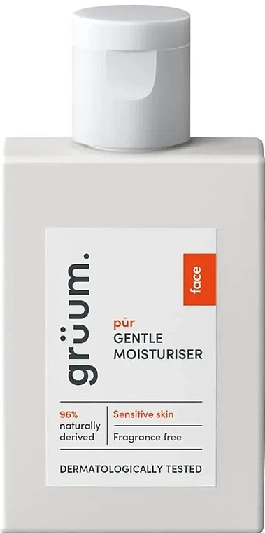 Увлажняющий крем для лица - Gruum Pur Gentle Moisturiser — фото N1